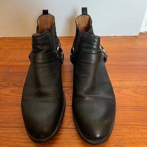 Frye Black Leather Men's Boots
